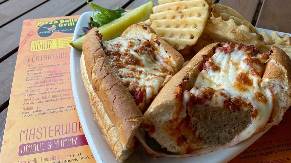 Menu Pizza Gallery & Grill